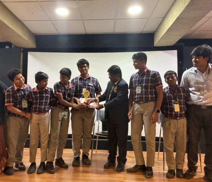 Won 1st prize at Science Spectra’ 25 – Project Expo